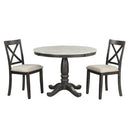 5 Pieces Dining Table and Chairs Set For 4 People null