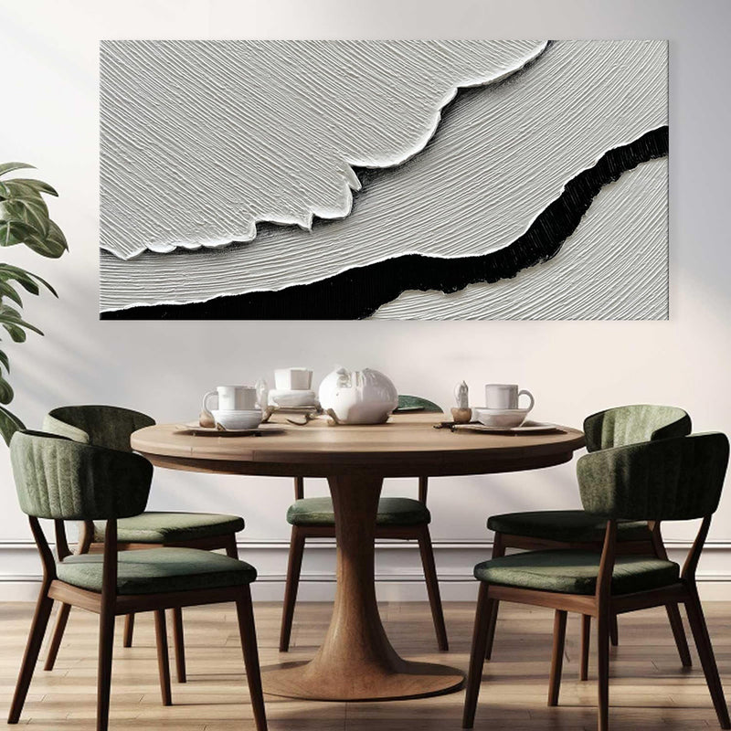 Handmade Modern Landscape Oil Painting on Canvas – Unique & Artistic Wall Décor
