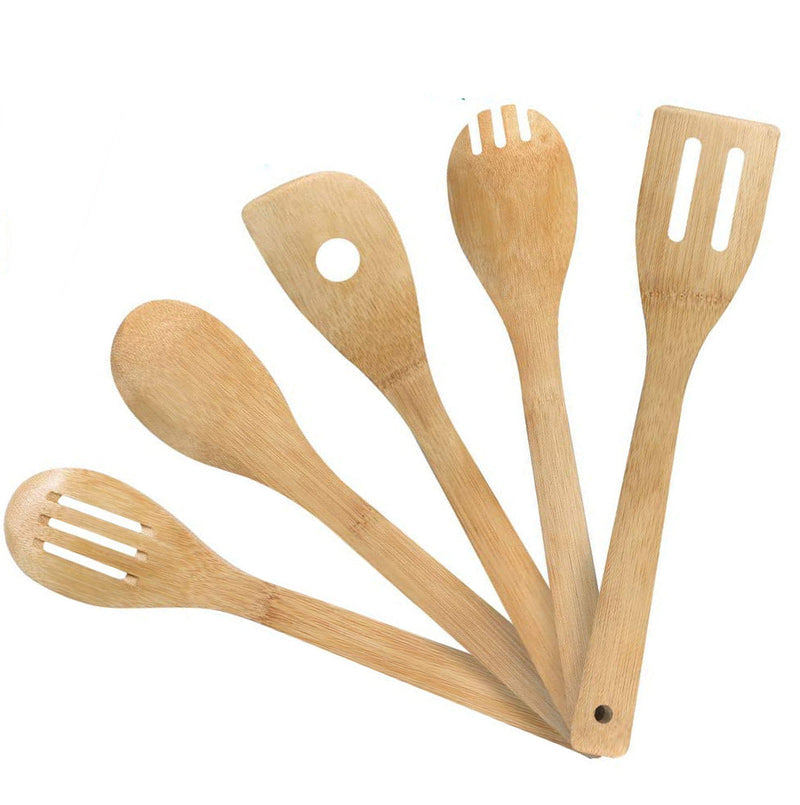 Bamboo Cooking spoons null