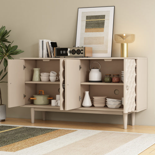 Modern 4-door Sideboard null