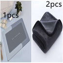 Mat, comforters, grey bathroom mat with 'Bathroom' text and a folded grey towel on a white background.