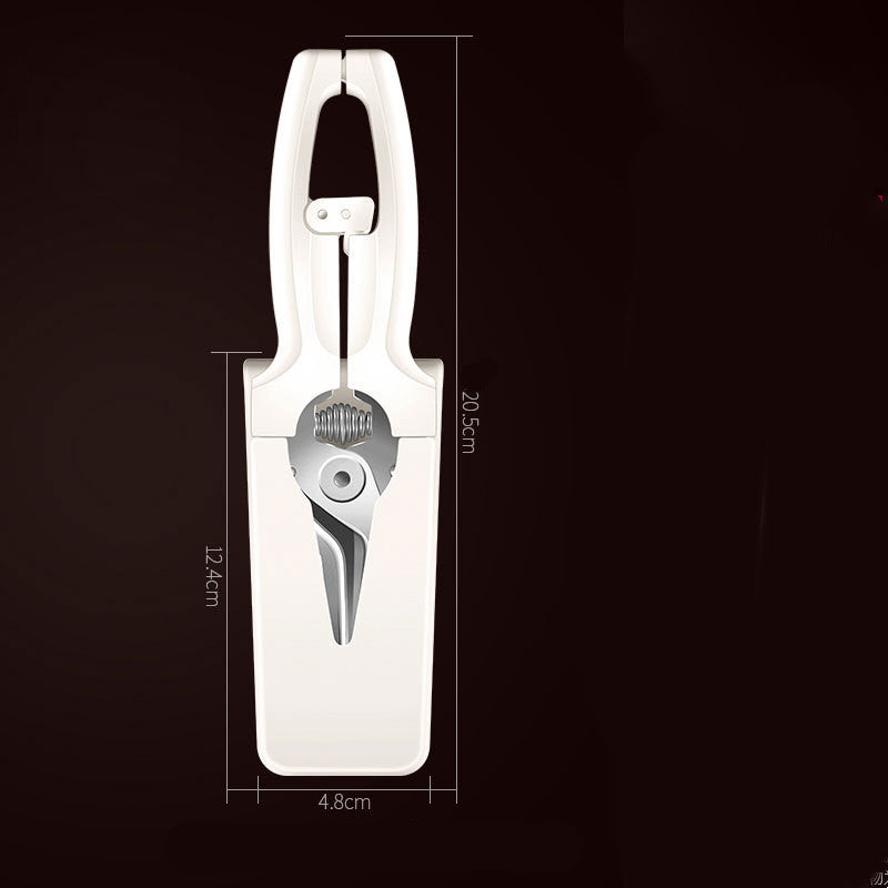 Household supplies, household cleaning products, cleaning products Multifunctional tool with measurements on a black background
