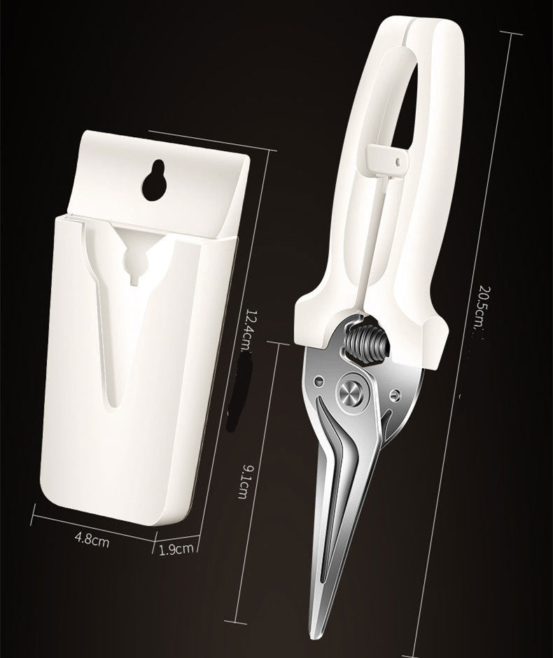 Household supplies, household cleaning products, cleaning products White pliers with packaging and dimensions on a black background