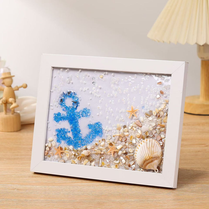 Decorative Painting Glass Photo Frame null