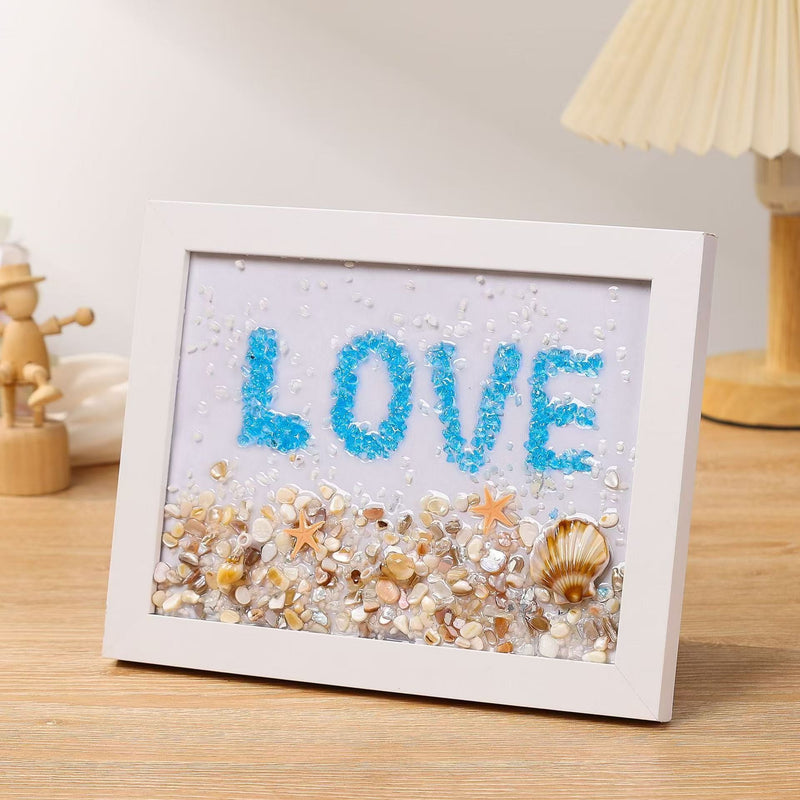 Decorative Painting Glass Photo Frame null