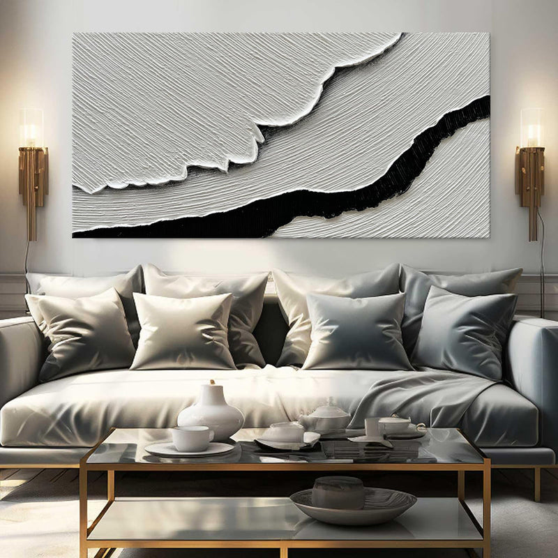 Handmade Modern Landscape Oil Painting on Canvas – Unique & Artistic Wall Décor